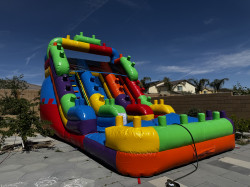 IMG 6694 1747722165 18' ft Dual Lane Lego Water Slide