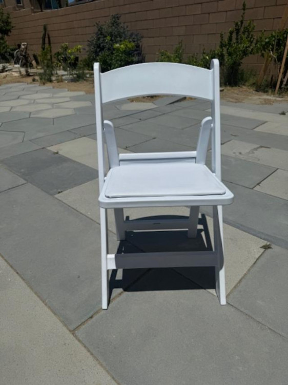 Resin Chairs- White